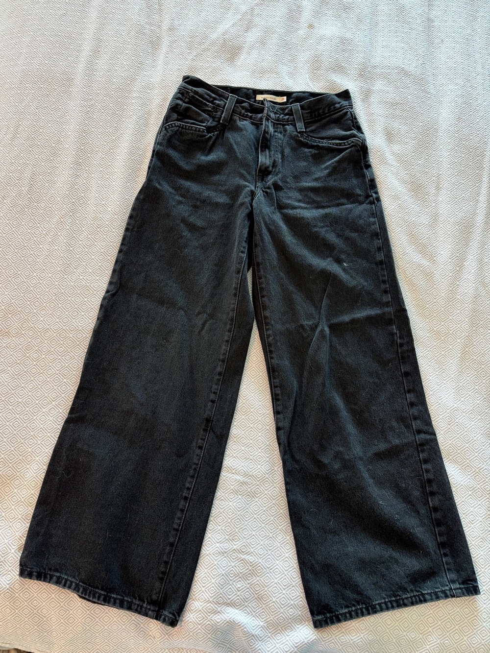 Levi's '94 Baggy Wide Leg Jeans in Washed Black - Picture 2 of 4